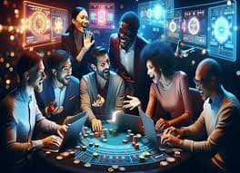 Live dealer casino table on 24 Win platform for Philippines players